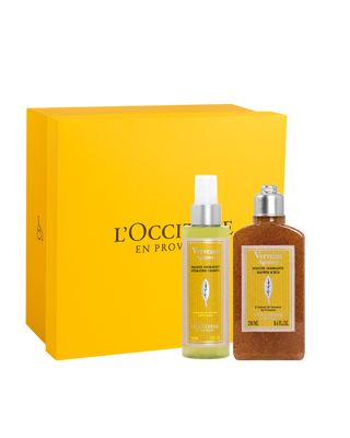 Presente com Sabonete L&iacute;quido Esfoliante e Hidratante Granita Verbena Citrus